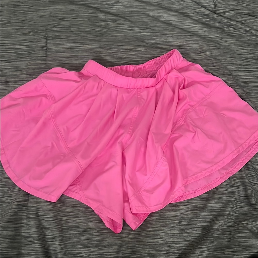 Free People Movement Bright Pink Flowy Athletic Shorts